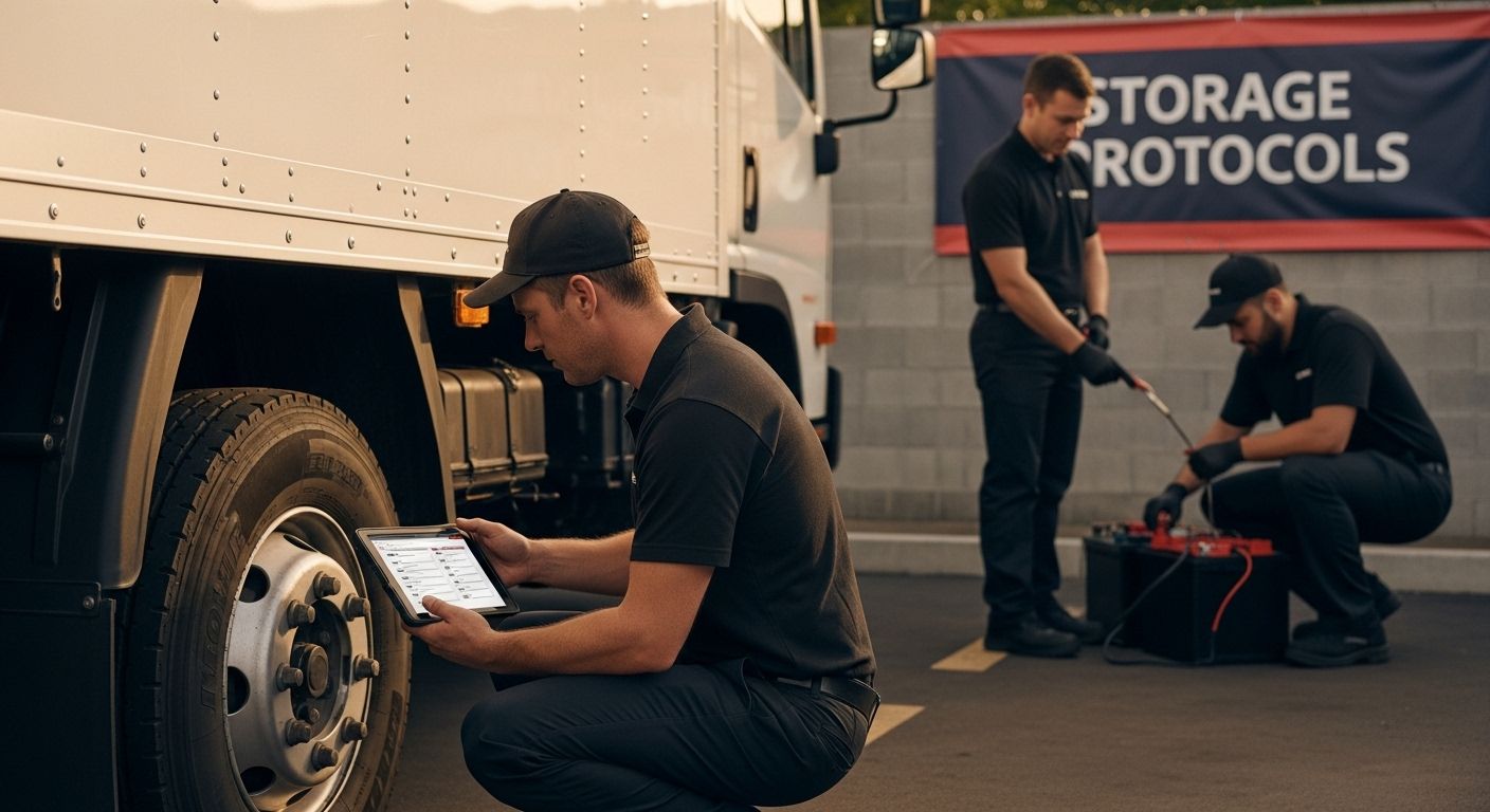 truck storage maintenance