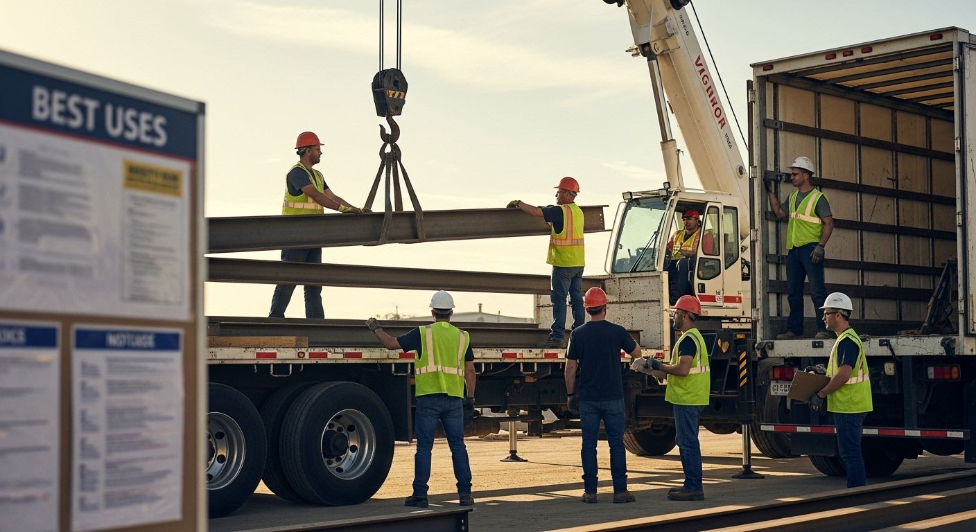 truck loading construction