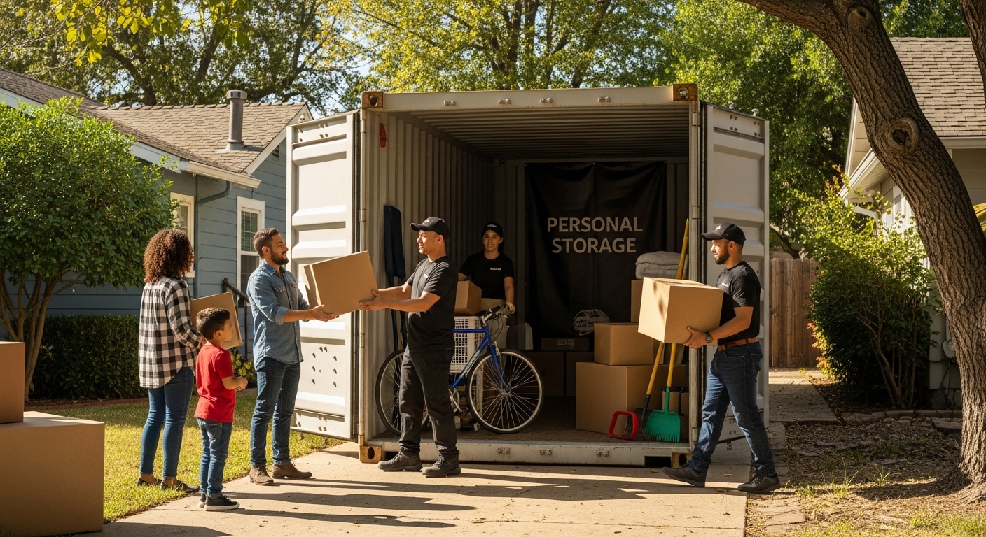 residential storage container