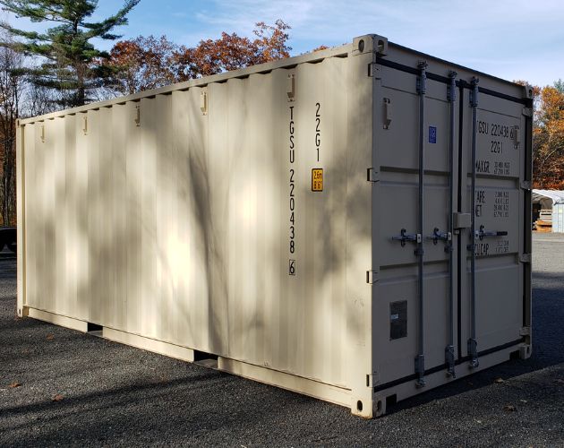 20 foot storage container cost in Massachusetts