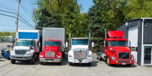 Truck and trailer parking Massachusetts - rest areas - Boston - city