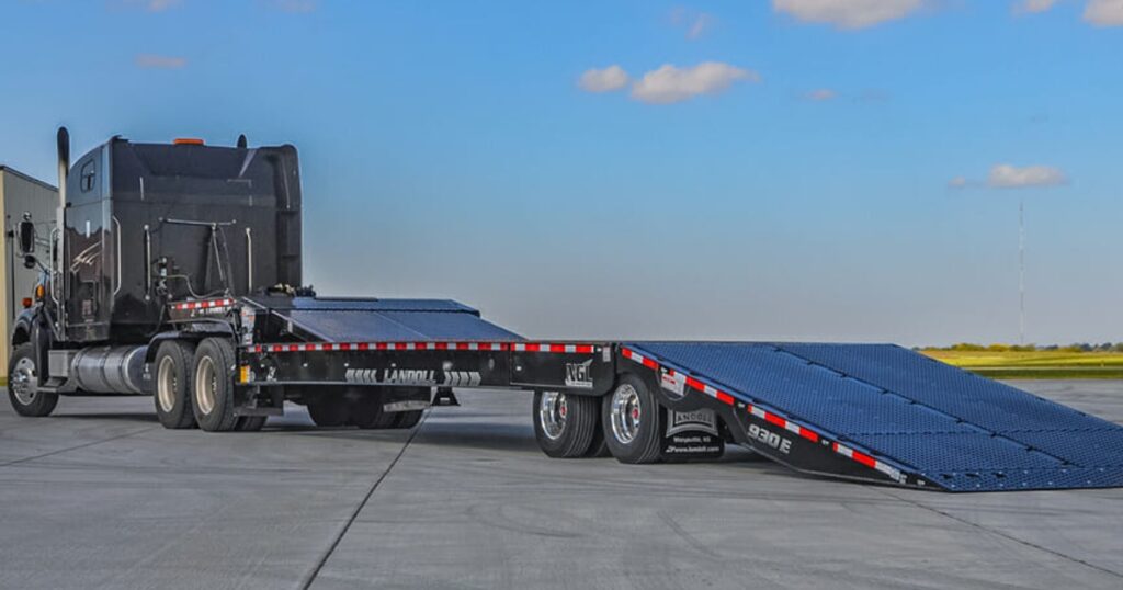 custom features installed - custom features - landoll trailers can handle heavy loads - landoll trailers in Massachusetts