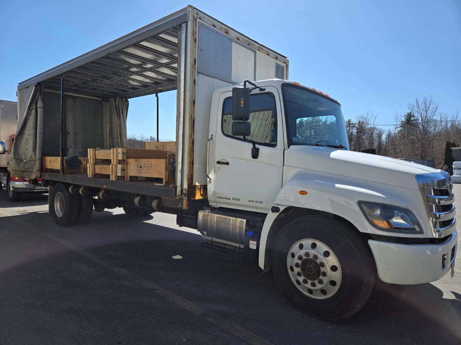 2020 Hino 24ft Curtain side Straight Struck for sale