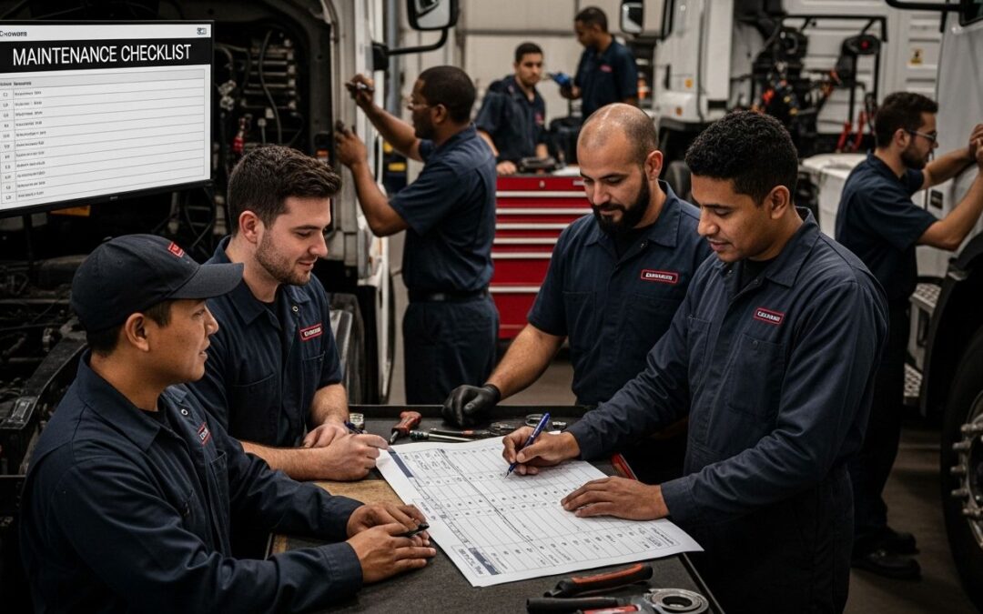 2025 Truck Maintenance Checklist for Businesses and Fleets