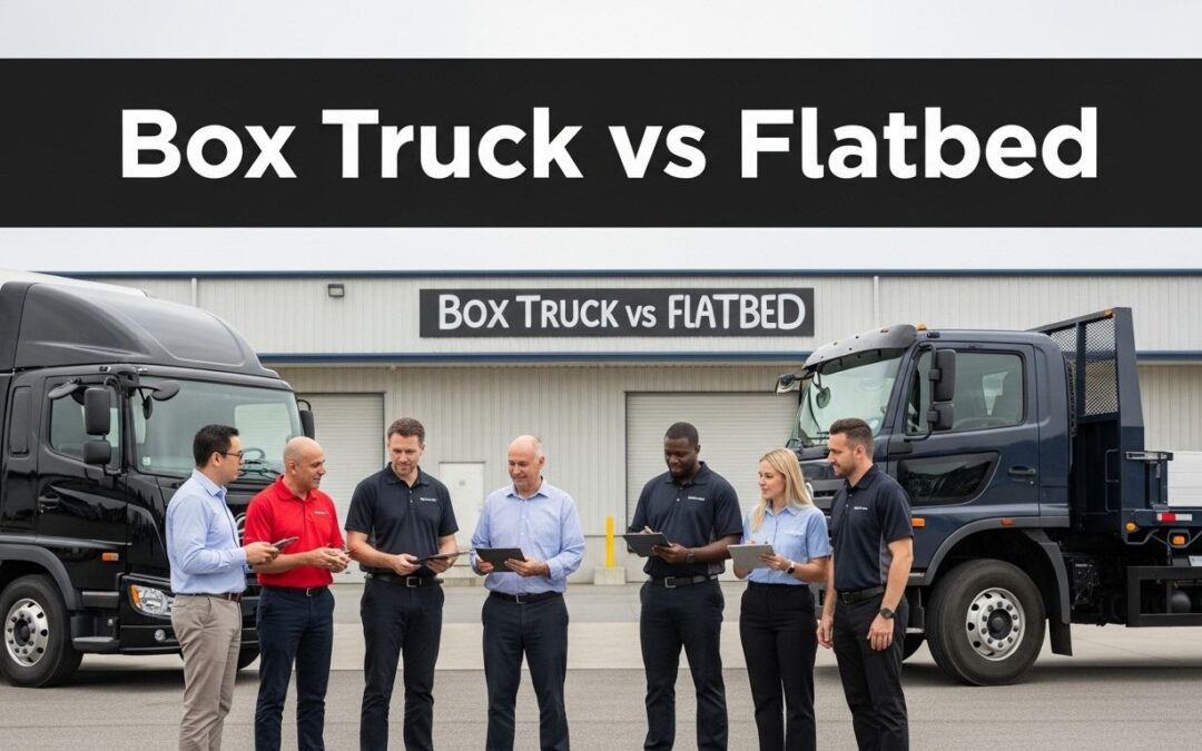 Box Truck vs Flatbed: Choosing the Right Truck for Your Needs