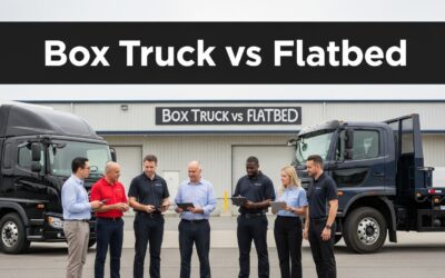 Box Truck vs Flatbed: Choosing the Right Truck for Your Needs