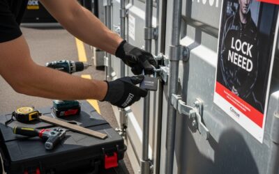 How to Lock a Storage Container Securely and Safely