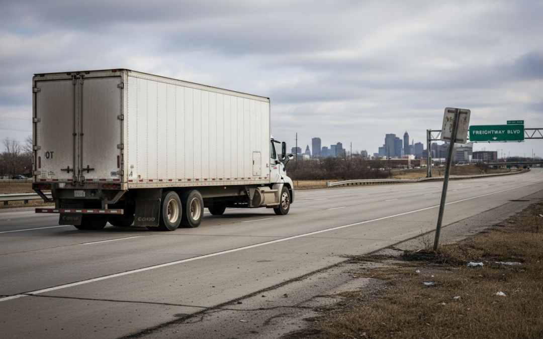What is a dry van truck? 60% of U.S. freight relies on them