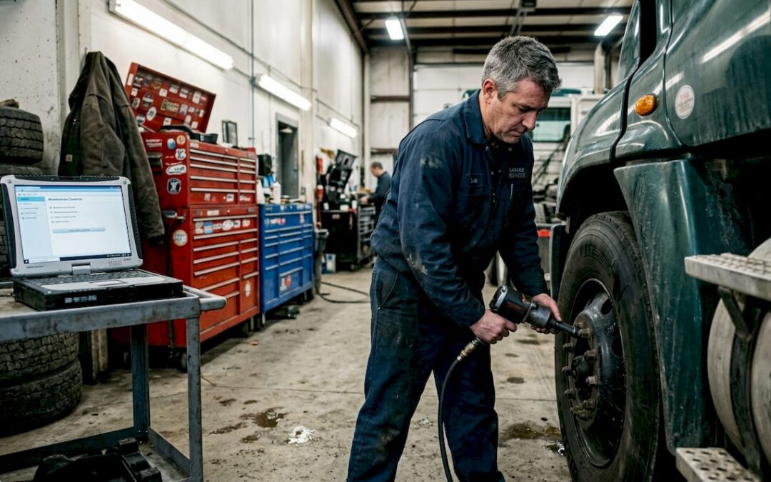 Why regular truck service matters: 58% fewer breakdowns