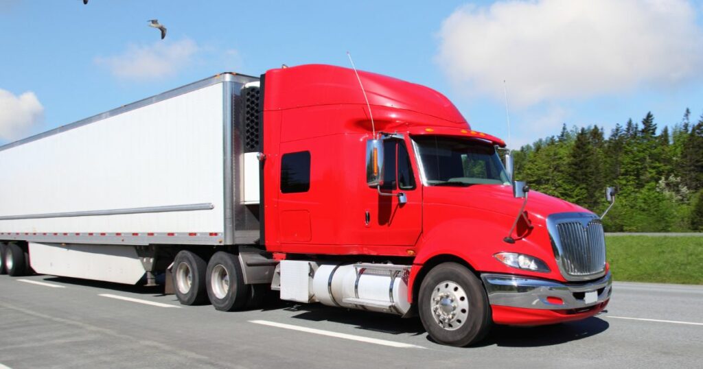 semi trailer trucks in Massachusetts